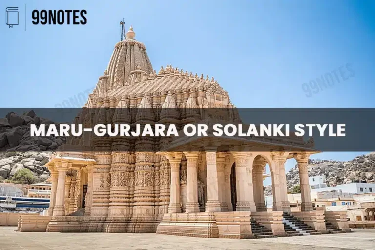 Maru-Gurjara Or Solanki Style