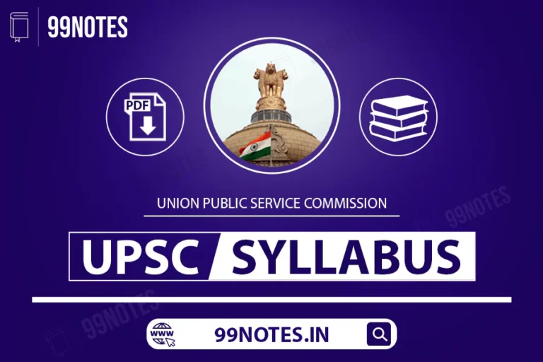 Upsc Syllabus 2025