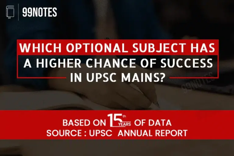 Which Optional Subject Has A Higher Chance Of Success In Upsc Mains?
