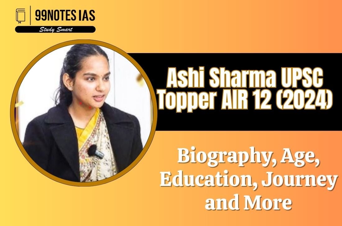 Ashi Sharma Upsc Topper Air 12 (2024)