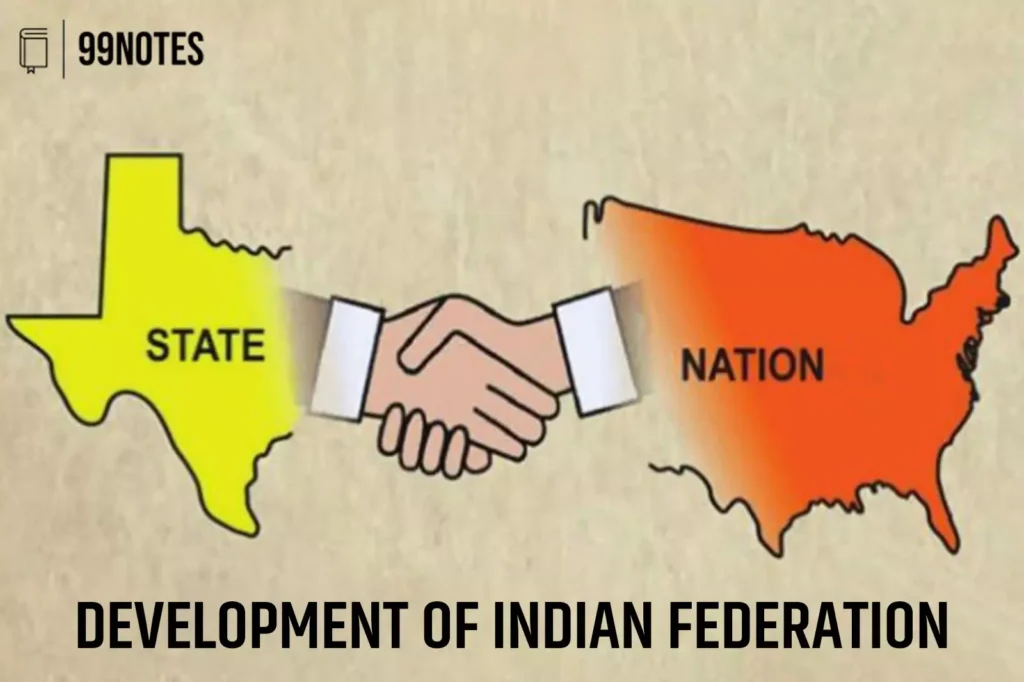Development-Of-Indian-Federation