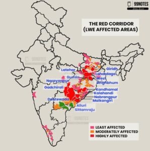 Themselves As Protectors Of Tribal Land And Culture.
Red Corridor
