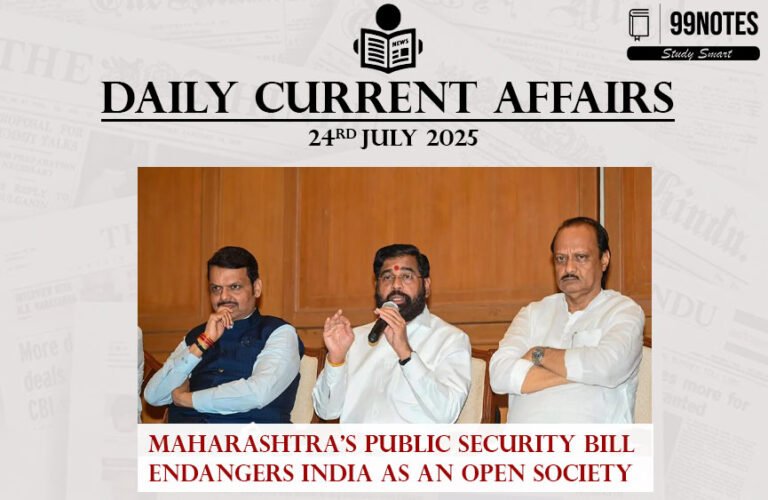 24 July 2025 : Daily Current Affairs