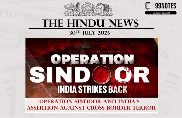 30 July 2025: The Hindu Editorial