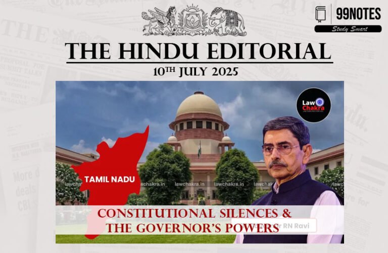 10 July 2025: The Hindu Editorial