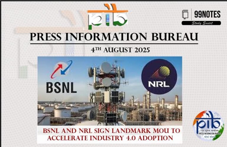 4 August 2025: Pib Summary For Upsc